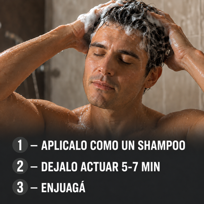 Kanova™  Shampoo cubre canas de forma gradual