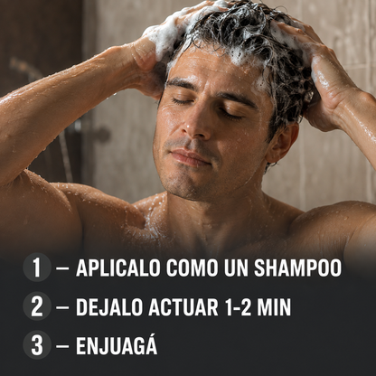 Kanova / Shampoo cubre canas de forma gradual